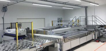 Siebdruckmaschine für Glas, die THIEME 3000 GS