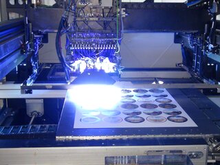Digital printing machine prints