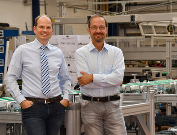 Daniel Scheer und Stefan Holzer - die neue Doppelspitze bei THIEME Drucksysteme