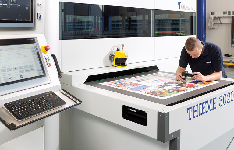 Digital printing in appclication
