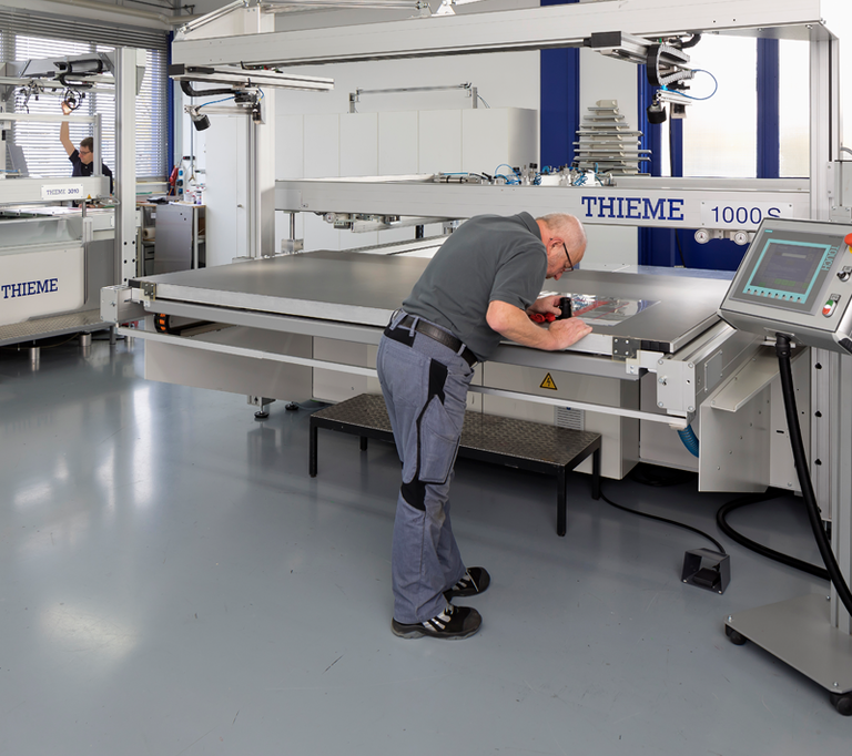 Why screen printing machines from Thieme