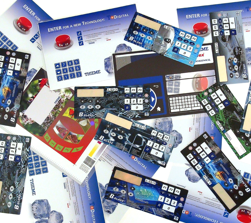 Markets Membrane switches