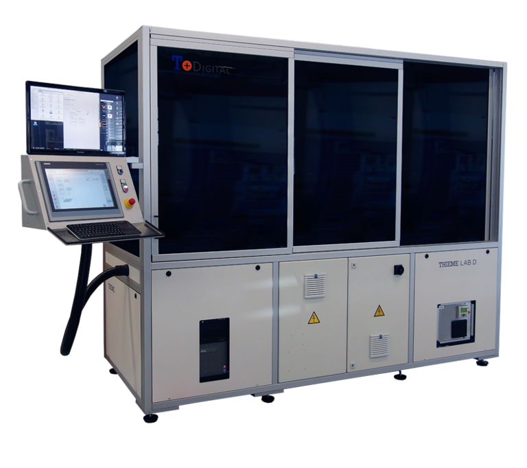 THIEME LAB Digital Une machine d'impression jet d'encre pour le développement de différentes applications industrielles