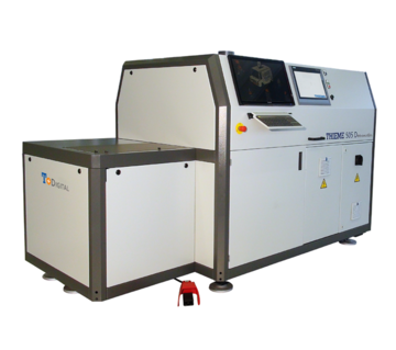 Machine jet d'encre pour l'impression de films destinés à être thermoformés ou surmoulés (IML)