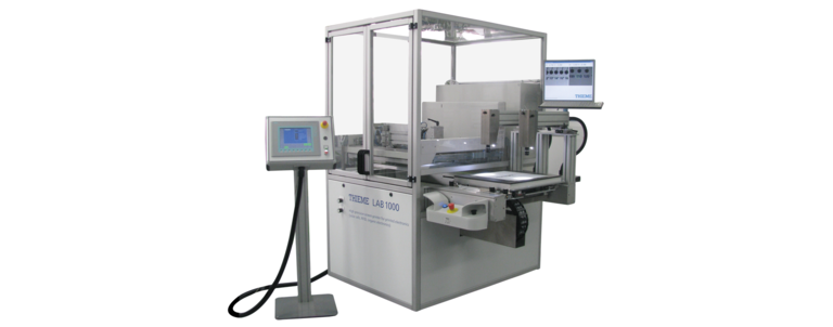 High precision screen printer with automatic screen alignment and automatic substrate alignment with CCD cameras