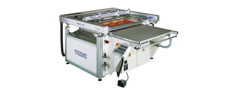 THIEME 1000 Semi-automatic screen printing machine for flexible and rigid substrates