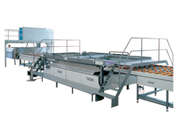 3/4- automatic or fully-automatic flatbed screen printing machine to print on glass and other rigid large-size materials