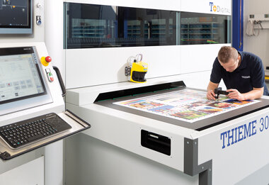 computer screen printing machine