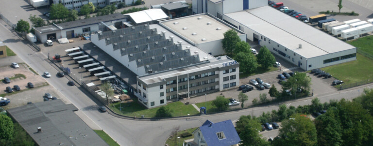 Thieme Drucksysteme -Werk Rohrlache Thieme Drucksysteme -Werk Rohrlache - Luftaufnahme