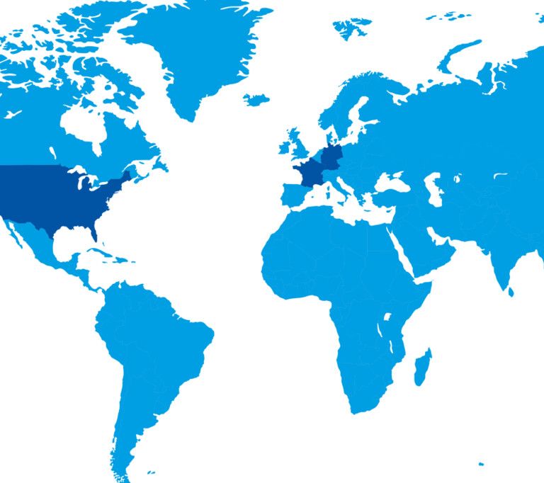 Locations of the Thieme plants Locations of the Thieme plants